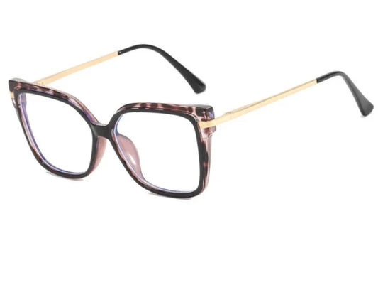 Trendy Square Frame with Flat Lens