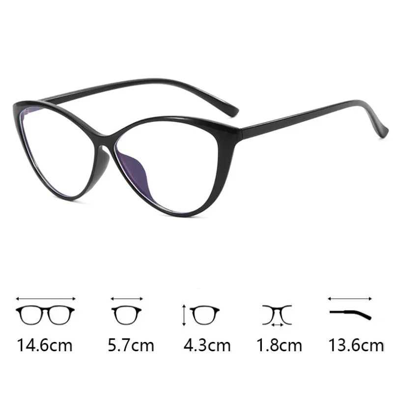 Retro Cat Eye Frame for Women